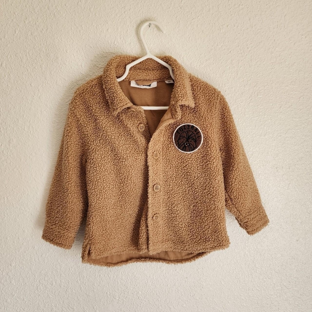BABYGAP Star Wars | Cozy Sherpa Shirt Chewbacca/Chewie Size 18-24 Months